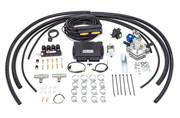 GASITALY SEQUENTIAL LPG KIT F1 STANDARD 4 CYLINDERS