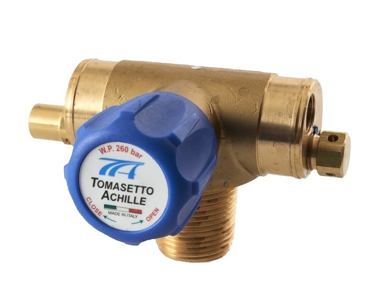 TOMASETTO CNG TANK VALVE MANUAL VENTED (VMAT6701)