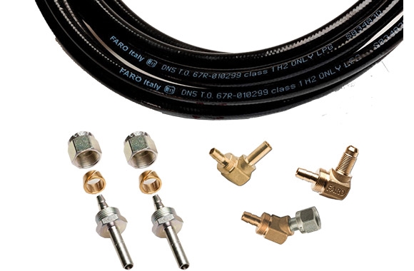 FARO LPG THERMOPLATIC PIPES & ACCESORIES