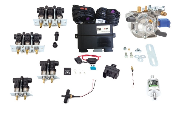 GASITALY SEQUENTIAL LPG KIT F5 10 CYLINDERS